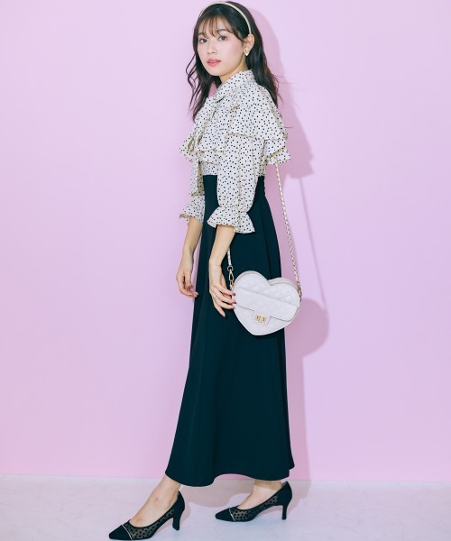 「marun」 ドッキングワンピース L キャメル レディース_画像3