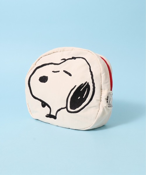 SNOOPY（スヌーピー） ポーチ フェイスポーチ レディース : ZOZOTOWN