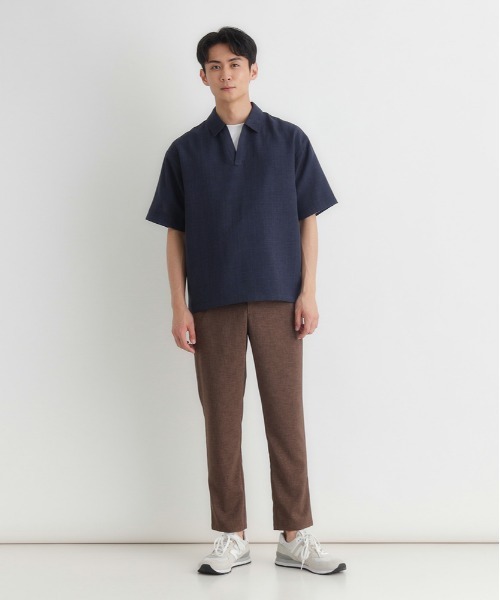 BACK NUMBER tシャツ BACK NUMBER(バックナンバー)リネンライク