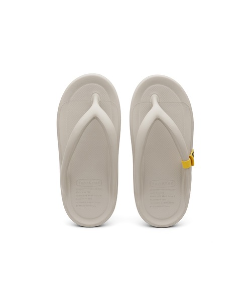 「TAW&TOE」 ビーチサンダル 23cm ブラック レディース_画像4