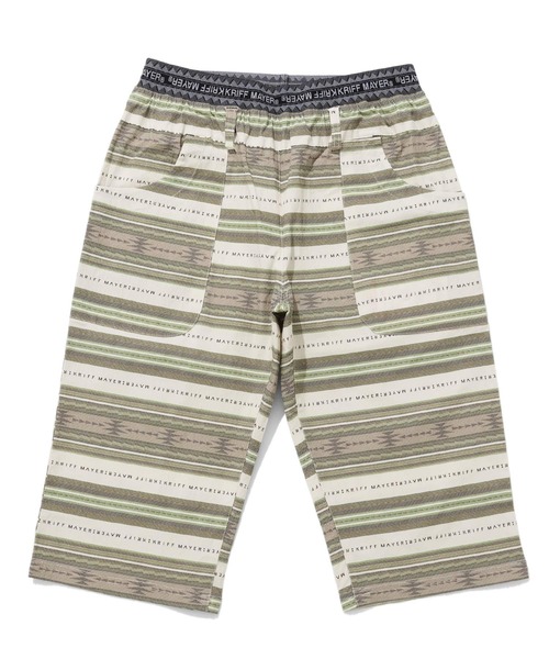 「KRIFF MAYER」 クロップドパンツ LARGE オリーブ メンズ_画像2