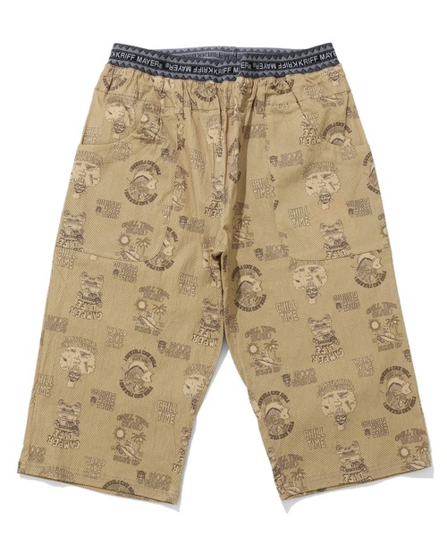 「KRIFF MAYER」 クロップドパンツ LARGE オリーブ メンズ_画像8