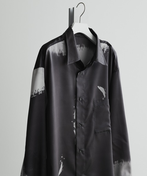 「remer」 長袖シャツ MEDIUM グレー メンズ_画像4