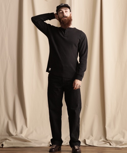 「Schott」 長袖Tシャツ M グレー系その他 メンズ_画像9
