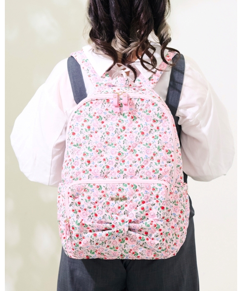 mezzo piano マザーズバッグ 「Cath Kidston」マザーズリュック容量約