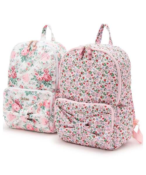 mezzo piano✖️Cath Kidston マザーズバッグ mezzo piano マザーズバッグ 「Cath Kidston」マザーズリュック容量約