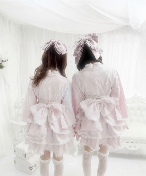 Ank Rouge（アンクルージュ） 浴衣 レースのプリンセス浴衣ドレス