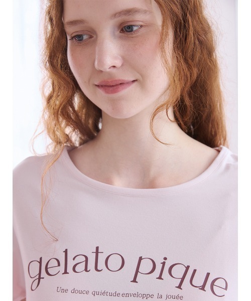 ジェラートピケ　【抗菌防臭】マタニティレーヨンロゴカップインワンピ gelato pique（ジェラートピケ） 授乳ブラ マタニティ マタニティ