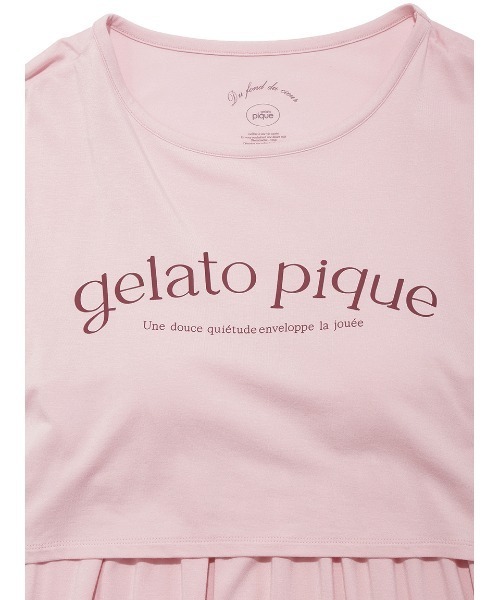 gelato pique（ジェラートピケ） マタニティ マタニティレーヨンロゴ
