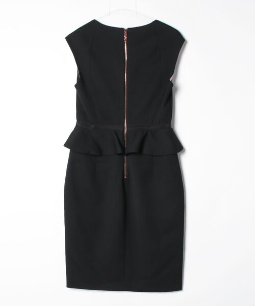 「Ted Baker」 ノースリーブワンピース 2 ブラック レディース_画像2