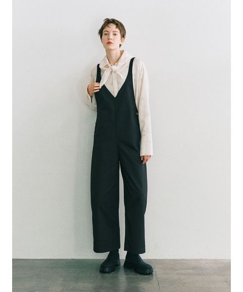 emmi オールインワン サロペット emmi サロペット オーバーオール 「Dickies(R)×emmi」ワイドサロペット