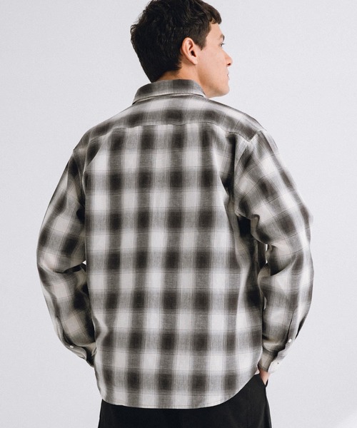 「URBAN RESEARCH Sonny Label」 長袖シャツ X-LARGE ネイビー メンズ_画像5