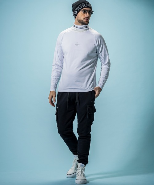 「1PIU1UGUALE3 RELAX 」 カーゴパンツ X-LARGE ブラック メンズ_画像6