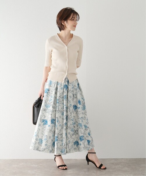 「La TOTALITE」 ロングスカート 38 パープル レディース_画像6
