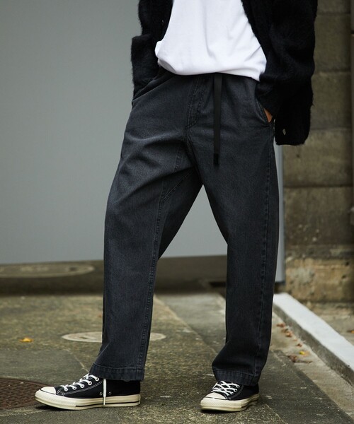 「FREAK'S STORE」 デニムパンツ LARGE ネイビー メンズ_画像3
