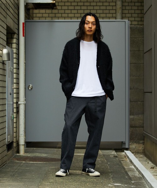 「FREAK'S STORE」 デニムパンツ LARGE ネイビー メンズ_画像9
