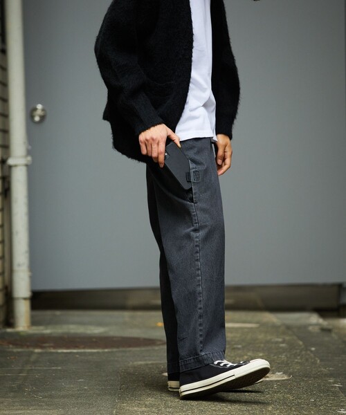 「FREAK'S STORE」 デニムパンツ LARGE ネイビー メンズ_画像10