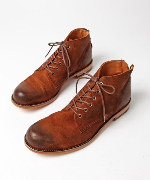 ブーツ PADRONE パドローネ / Ex. SHORT LACE UP BOOTS 別注ショートレースアップブーツ / PA8054-1201の画像
