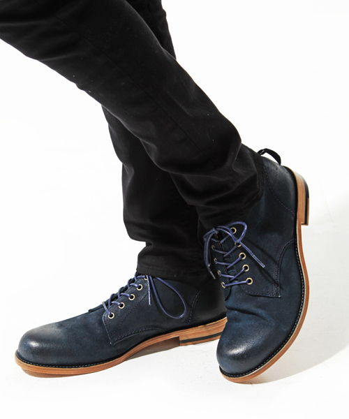 ブーツ PADRONE パドローネ / Ex. SHORT LACE UP BOOTS 別注ショートレースアップブーツ / PA8054-1201の画像