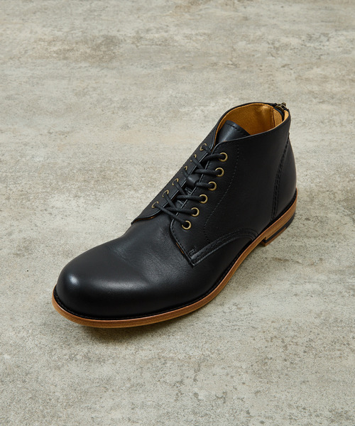 ブーツ PADRONE パドローネ / Ex. SHORT LACE UP BOOTS 別注ショートレースアップブーツ / PA8054-1201の画像