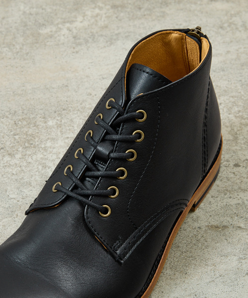 ブーツ PADRONE パドローネ / Ex. SHORT LACE UP BOOTS 別注ショートレースアップブーツ / PA8054-1201の画像