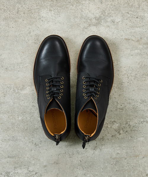 ブーツ PADRONE パドローネ / Ex. SHORT LACE UP BOOTS 別注ショートレースアップブーツ / PA8054-1201の画像