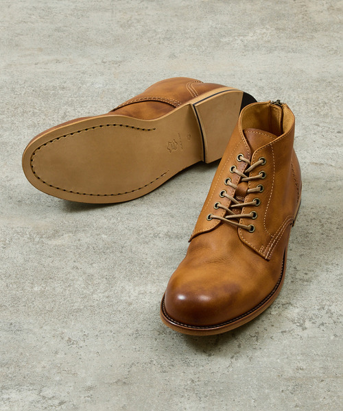 And A（アンドエー） ブーツ PADRONE パドローネ / Ex. SHORT LACE UP