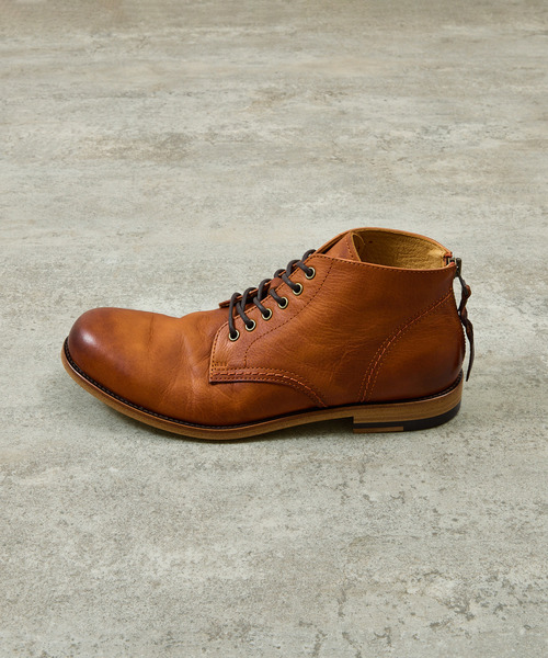 ブーツ PADRONE パドローネ / Ex. SHORT LACE UP BOOTS 別注ショートレースアップブーツ / PA8054-1201の画像