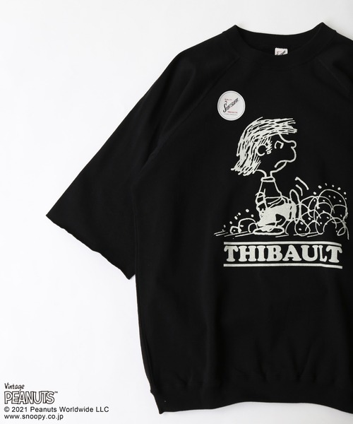 PEANUTS tシャツ 「PEANUTS×SPORTS WEAR by relume」カットオフ