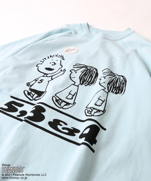 Peanut × SPORTS by relume Tシャツ Lサイズ PEANUTS tシャツ 「PEANUTS×SPORTS WEAR by relume」カットオフ