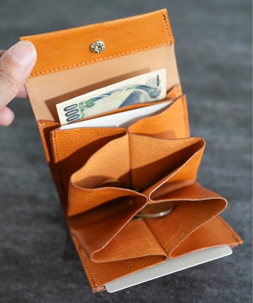 hobo（ホーボー） 二つ折り 二つ折り財布 財布 ACCORDION WALLET COW