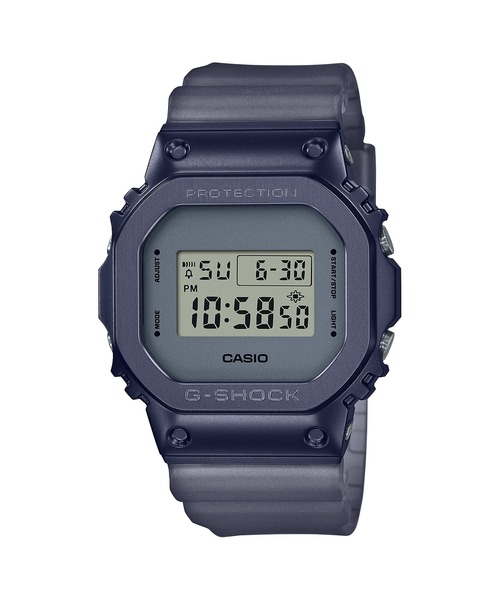 G-SHOCK GM-5600MF ミッドナイトフォグ メタルベゼル 美品 G-SHOCK gショック 腕時計 メンズ MIDNIGHT FOG / 5600シリーズ メタル