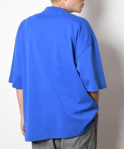 SUPERTHANKS tシャツ ロゴ プリント ワンポイント オーバー