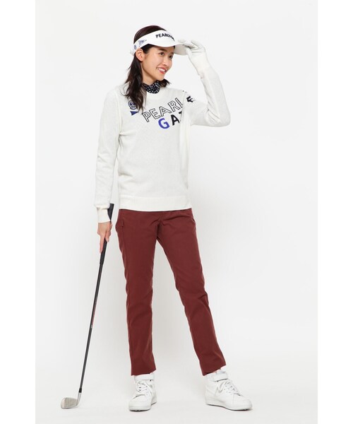 PEARLY GATES - 美品⛳️ラッセルノ　総柄　ゴルフパンツ  レディース  ゴルフウェア レディース ゴルフウェア パンツ パーリーゲイツ」の人気商品