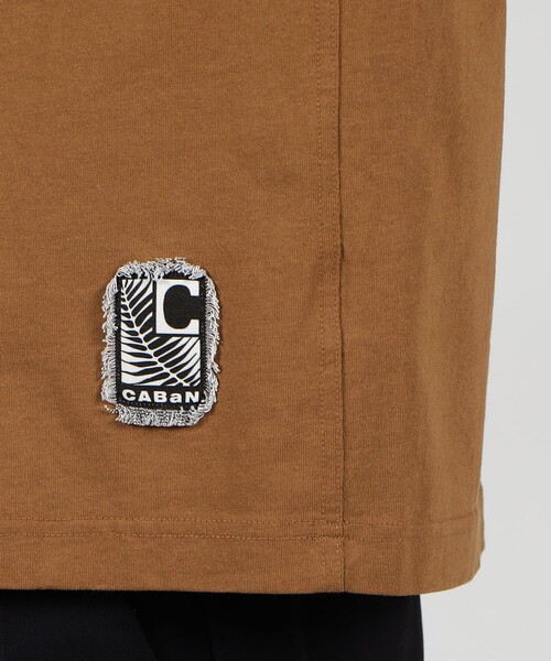 CABaN tシャツ ドライスビンコットン ルーズフィットTシャツ