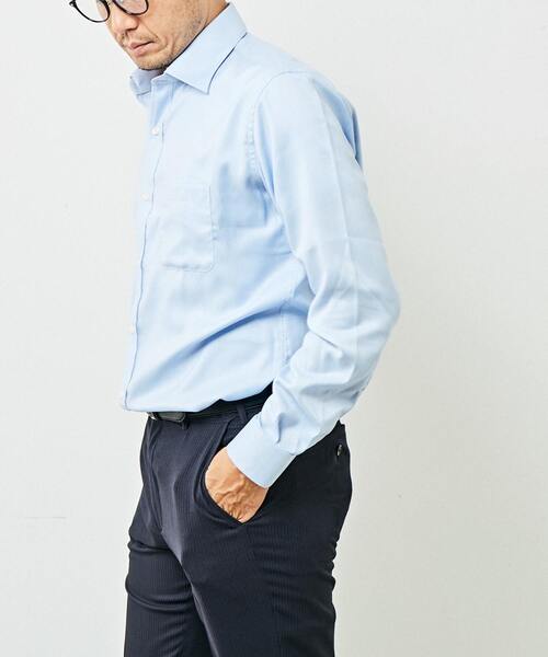 メンズ　メルローズ　シャツ　MELROSE MEN'S MELROSE シャツ ワイドカラードレスシャツ メンズ