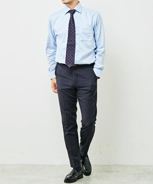 MEN'S MELROSE シャツ ワイドカラードレスシャツ メンズ