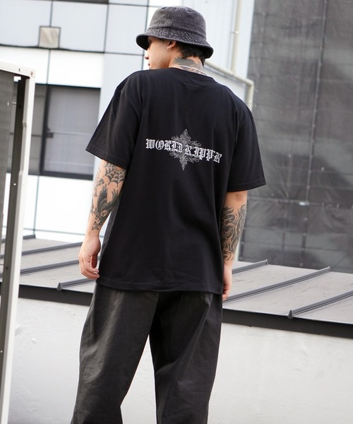 io着用！ネイバーフッド Tシャツ サイズL オールドイングリッシュロゴ ロンT セール】【RIPPER】オールドイングリッシュ Tシャツ / Old