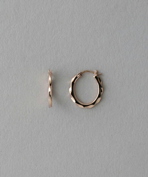 ete（エテ） ピアス ツイスト フープピアス レディース : ZOZOTOWN