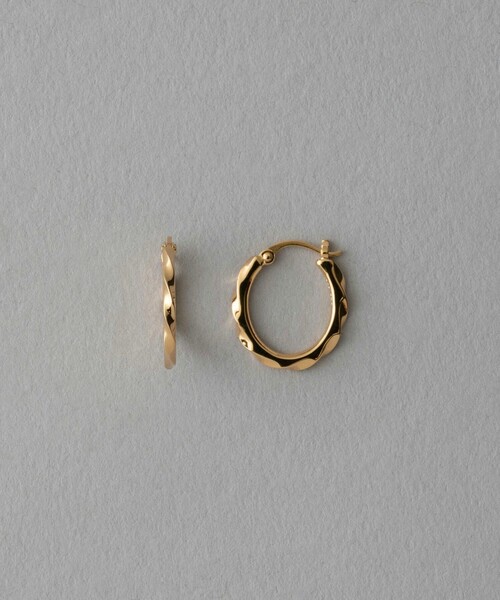 ete ピアス ツイスト フープピアス レディース : ZOZOTOWN Yahoo