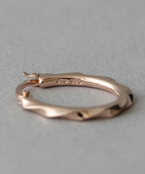 ete ピアス ツイスト フープピアス レディース : ZOZOTOWN Yahoo