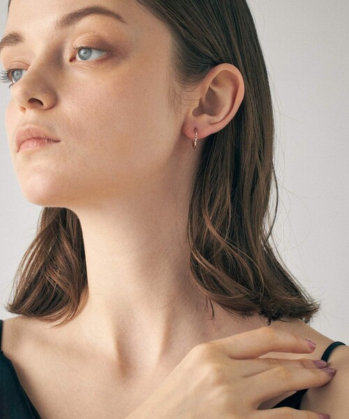ete ピアス ツイスト フープピアス レディース : ZOZOTOWN Yahoo