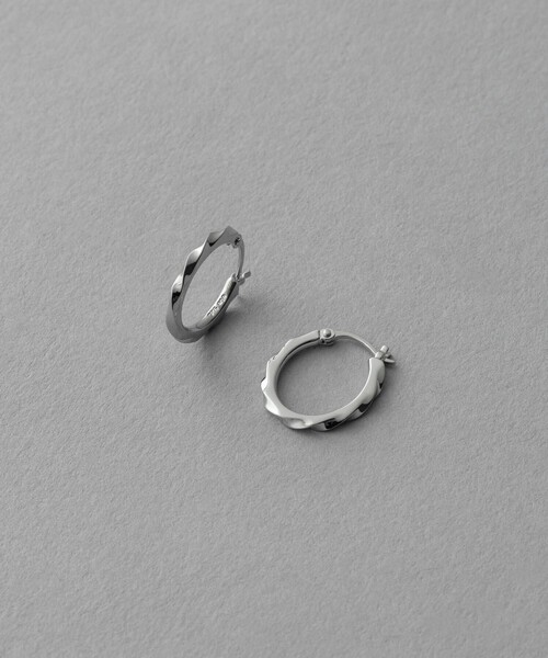 ete ピアス ツイスト フープピアス レディース : ZOZOTOWN Yahoo