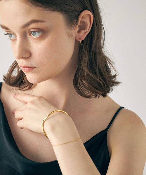 ete ピアス ツイスト フープピアス レディース : ZOZOTOWN Yahoo