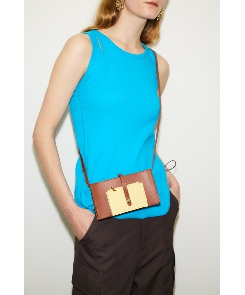 THROW by SLY ショルダーバッグ バッグ SPLIT LEATHER MULTI
