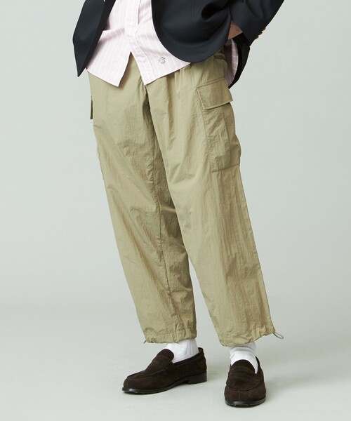 J.PRESS YORK STREET カーゴパンツ 「UNISEX」ナイロンワッシャー