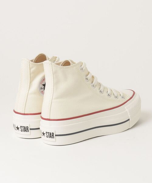 CONVERSE ALL STAR HI 厚底　クリーム CONVERSE スニーカー CONVERSE/コンバース ALL STAR LIFTED HI