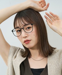 Zoff（ゾフ） 伊達メガネ メガネ 眼鏡 ウェリントン型 メガネ｜クリア