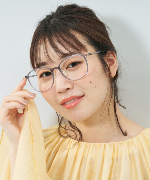 Zoff（ゾフ） 伊達メガネ メガネ 眼鏡 ウェリントン型 メガネ｜クリア