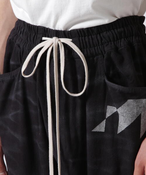 カーゴパンツ A.F ARTEFACT/エーエフ・アーティファクト/Dyed Pocket Long Pants メンズの画像
